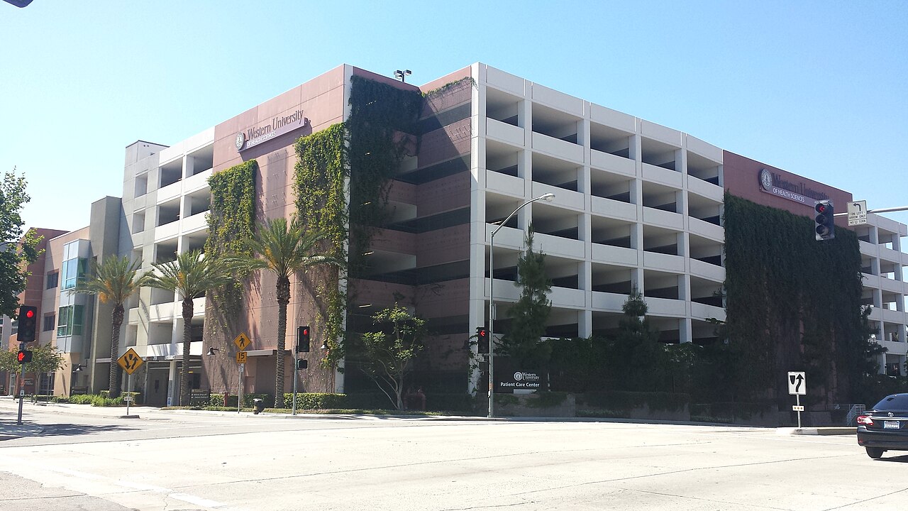 Western University of Health Sciences' Parking Structure
